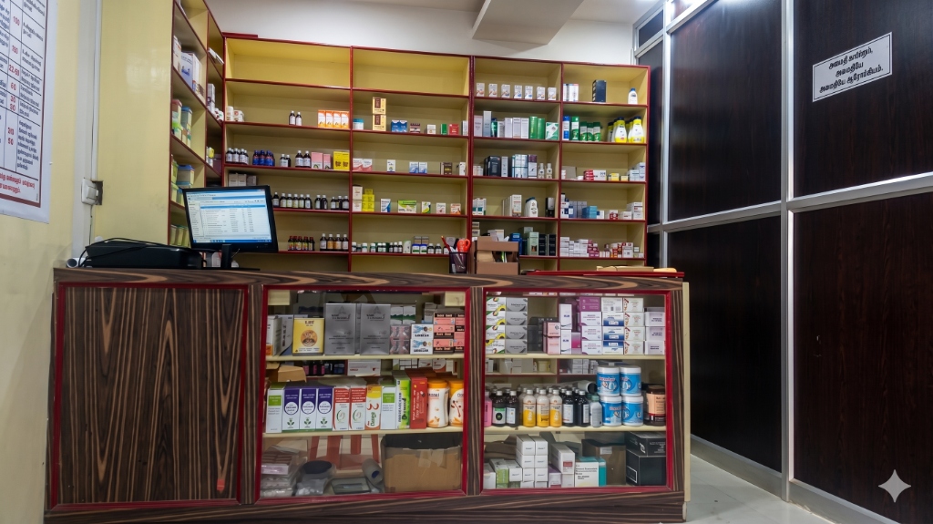 Pharmacy Shelf
